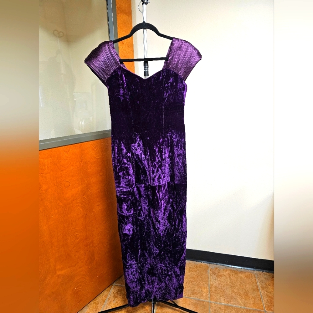 Vintage Jordan velvet dress